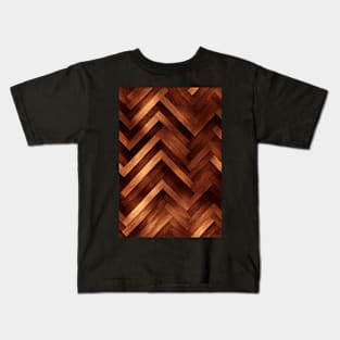 Wood pattern, a perfect gift for any woodworker or nature lover! #45 Kids T-Shirt